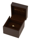 18k Lollipop Mini Peridot & Diamond Ring, Size 7