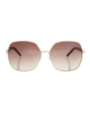 Square Metal Sunglasses