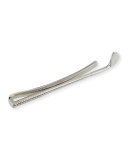 Golf Club Tie Bar, Silver