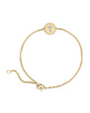 Cross Bracelet with Diamonds 18k Gold