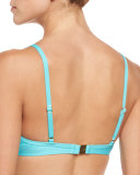 Pandora Flutter Swim Top, Caribbean