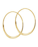 Medium 14K Wave Magic Hoop Earrings