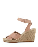 Bima Leather Wedge Espadrille Sandal, Makeup