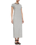 Slub-Jersey Maxi Dress