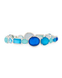 Rock Candy Mixed-Stone Bangle in Blue Star