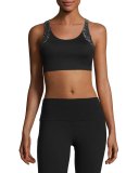 Patina Laser-Cut Sports Bra