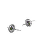 Classic Chain Oval Tuxedo Cuff Links