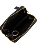 Ivy Zip Coin Case, Black