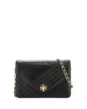 Kira Quilted Leather Crossbody Bag