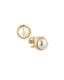 Kobe Logo Akoya Pearl Earrings