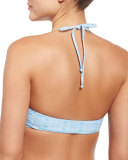 Bondi Reversible Printed Bikini Top