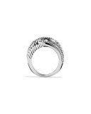 Labyrinth Triple-Loop Ring with Diamonds