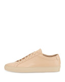 Achilles Leather Low-Top Sneaker, Neutral