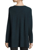 Long-Sleeve Merino Links Top, Fir