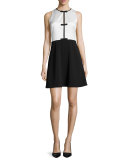Agnes Two-Tone Cocktail Dress