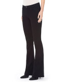 Stacey Loving You Embroidered Bell-Bottom Jeans