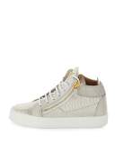 May London Ofelia High-Top Sneaker, Milk