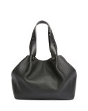 Riot Leather Tote Bag, Black
