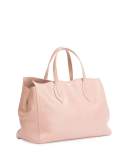 Amber Medium Leather Tote Bag