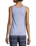 Organic Cotton Easy Lounge Tank Top, Hydrangea