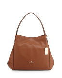 Edie 31 Leather Shoulder Bag, Saddle