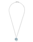 Silver Rock Candy Large Round Necklace