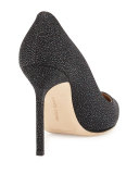 BB Glitter 105mm Pump, Black