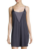 Viola Chemise, Purple Grey