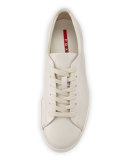 Torro Leather Low-Top Sneaker, White