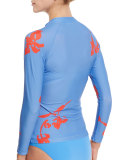 Talisay Printed Long-Sleeve Surf Shirt