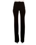 Serge Mid-Rise Slim-Leg Pants, Black