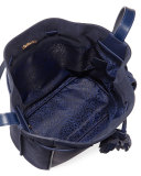 Penelope Fantaisie Bucket Bag, Blue