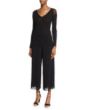 Ankle-Length Cropped Pants