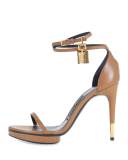 Platform Ankle-Lock 105mm Sandal