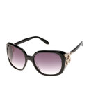 Crystal Snake-Temple Sunglasses