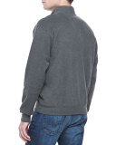 Gameday Texas Longhorns 1/4-Zip Fleece Pullover, Charcoal