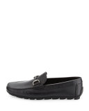 Highway Leather Bit-Strap Driver, Black