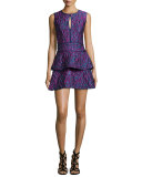 Joylynn Fit-and-Flare Dress, Multi Colors