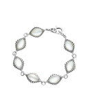 Medium Contessa Mother-of-Pearl Station Link Bracelet