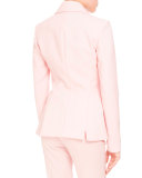 Fenice Two-Button Blazer, Shell Pink