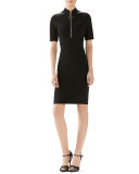 Compact Viscose Jersey Dress