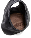 Cervo Large Hobo Bag, Black