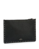 Rolling Rockstud Large Pouch, Black