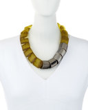 Acrylic Mixed-Link Necklace