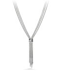 Confetti Drop Necklace with Hematine, Black Diamonds, and Gold