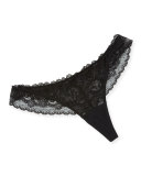 Ruffled Lace Thong