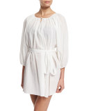 El Matador Solid Tunic Coverup