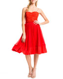 Riley Lace-Bodice Party Dress