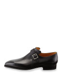 Arca Boucle Monk Shoe, Black
