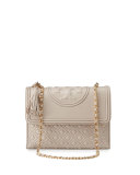 Fleming Quilted Convertible Shoulder Bag, Bedrock